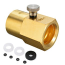 Refill Adaptor CO2 Adapter TR21-4 to W21.8-14 with Bleed Valve For Sodastream