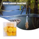Foam Floating Ball Beads Feeder Fishing Bait Smell Lure (Yellow 14mm 10pcs)