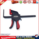 2pcs Woodworking Work Bar F Clamps DIY Quick Ratchet Release Squeeze Clip Newly