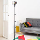 4-section Trigger Extendable Adjustable Telescopic Tripod for Camera Stand Newly