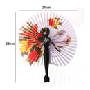 Elegant Folding Fan Chinese Style Chinese paper fan Paper Folding Hand Fan