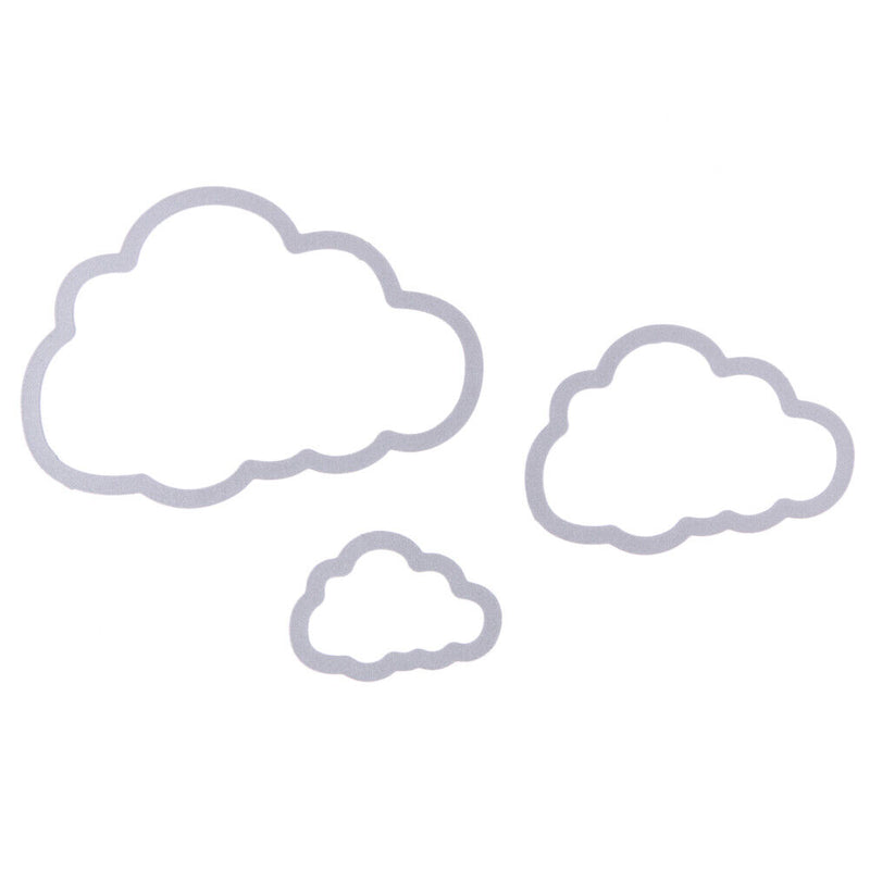 3PCS Clouds Machining Dies Stencil for DIY Scrapbooking Cube Cuts Al