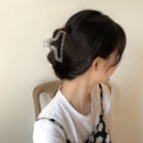 Fashion Women Ponytail Hair Clamp Transparent Hair Grips Ladies Hair Accessor