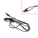 3.5mm M/F Stereo Earphone Audio Extension Cable 1M with Volume Control