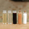 9pcs Camping Small Spice Bottles Set with Storage Bag Glass Jars (Khaki) Newly