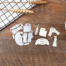Metal Cutting Tools Stencil for DIY Scrapbooking Album Card Kitchenware Emb