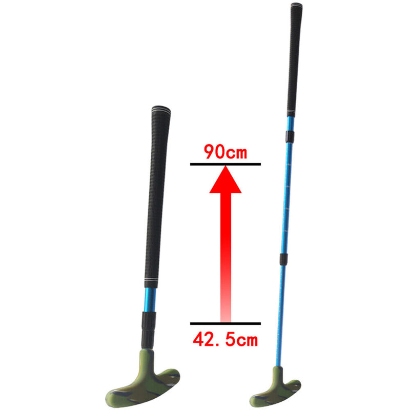#A Golf Putter Golf Clubs Right Left Two-Way Handed Telescopic Golf Putter