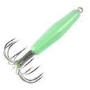 12-Claw Luminous Squid Hooks Glow in Dark Octopus Fishing Jig Hook (25g) Newly