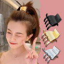 Headwear Hair Accessories Horsetail Clip Bangs Clamp Hair Clips Metal Hair Claw