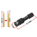 MUQZI Mountain Bike Bicycle Fork Schrader Valve Adapter Converter (Black)