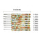 #A 8pcs Printed Crochet Hook Kit Aluminum Yarn Stitching Weaving Needles Tools