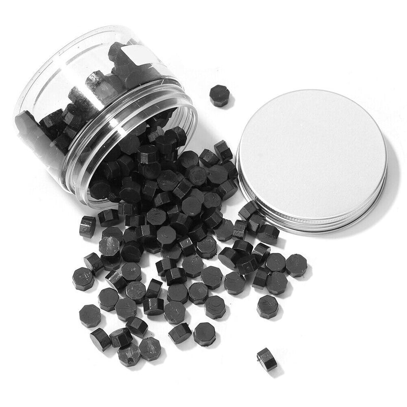 200pcs Octagon Seal Stamp Wax Tablet Pill Wedding Invitation Sealing Wax Be