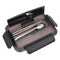 Portable Stainless Steel Bento Lunch Box Leak-Proof Food Container (Black)