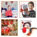 Remote Control Centipede Cat Interactive Toys with Egg Funny Toys (Black)