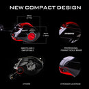 Metal Spool Baitcasting Reel 10kg 7.2:1 Saltwater Fishing Wheel (Left) Newly