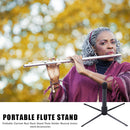 Portable Flute Rest Rack Foldable Clarinet Holder Base Musical Instrument Parts