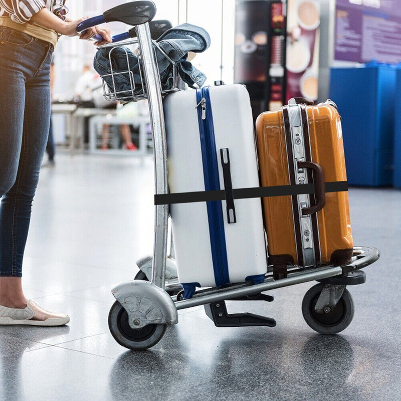 Nylon Travel Tied Cargo Luggage Lash Belt Strap with Buckles Camping Travel Kits