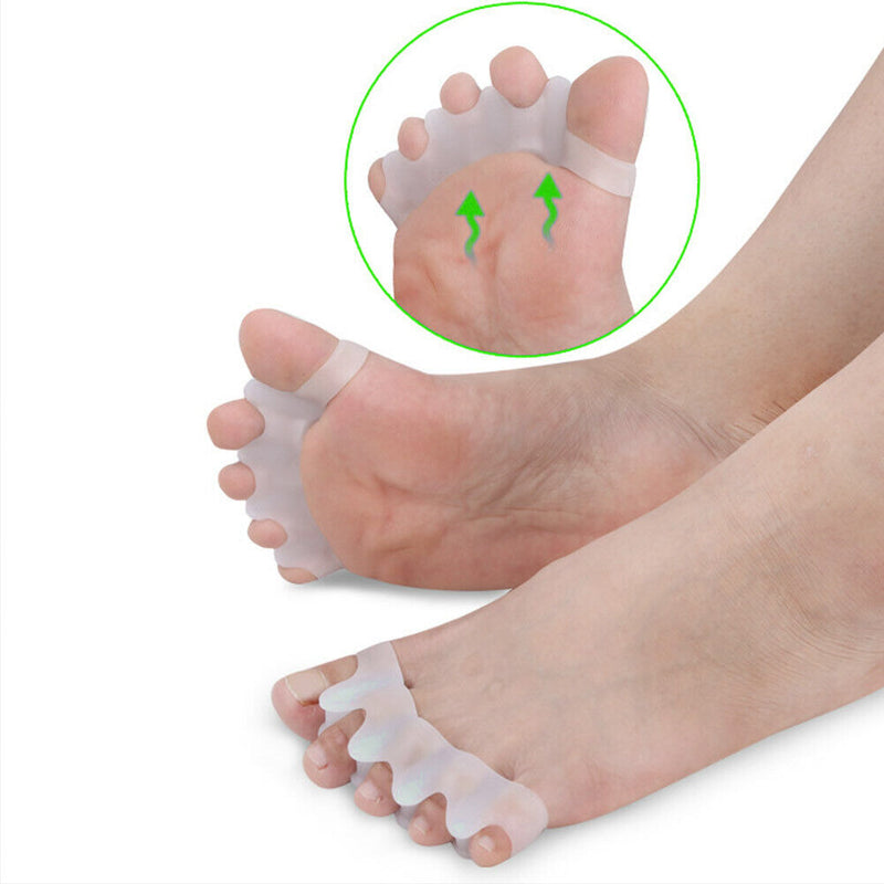 Silicone Foot Care Gel Bunion Protector Toe Separators Correctors Hallux