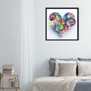 Calligraphy Painting 5D DIY Full Drill Rhinestone Mosaic Art Picture for Home