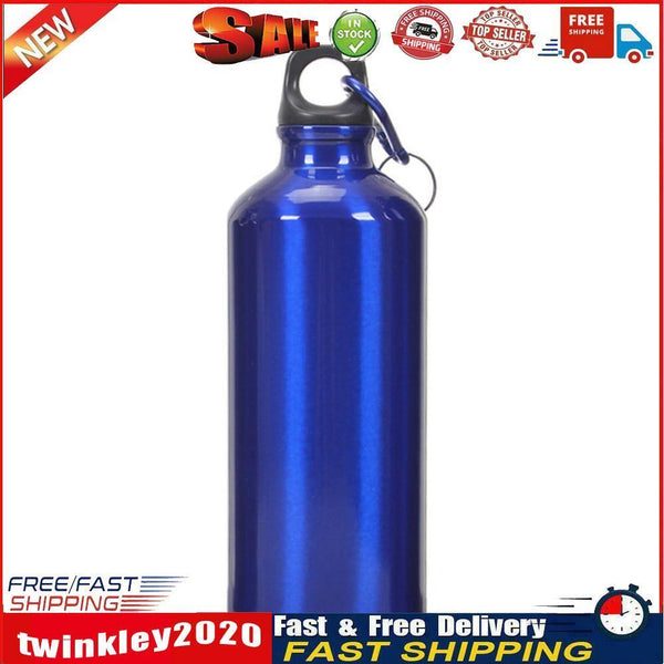 700ml Aluminum Portable Outdoor Sports Water Bottle Drinking Kettle (Blue) Newly
