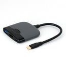 Type-C to HDMI-compatible PD USB 3.0 HUB 3 in 1 4K Docking Station for Switch