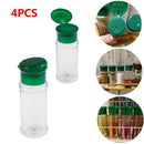 4PCS Spice Can Salt Barbecue Seasoning Jar BBQ Condiment Bottle Cruet