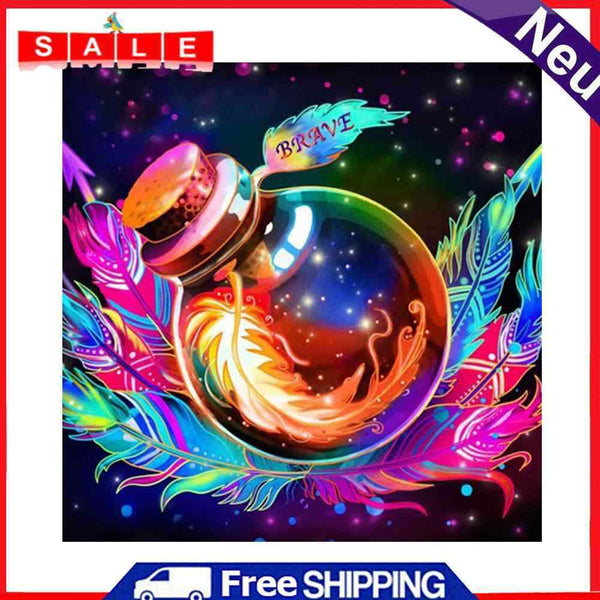5D DIY Diamond Painting Crystal Ball Full Round Drill Mosaic Art Picture Decor