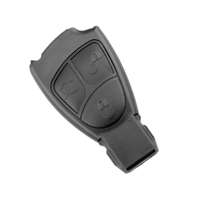 3 Buttons Car Remote Key Shell Case Replacement for Mercedes Benz W203 Black