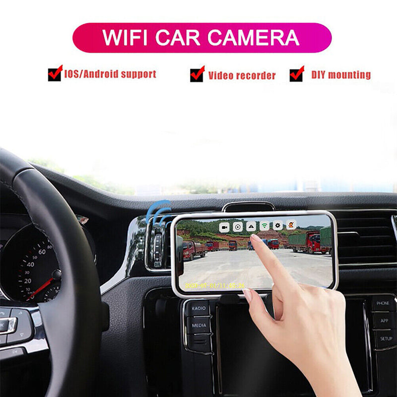 WiFi HD Auto Parking Reverse Backup Monitor Waterproof Car Rear View Camera Kit
