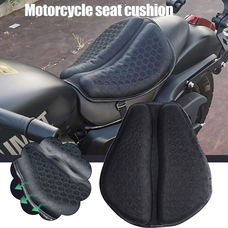 Motorcycle Seat Cushion Shock Absorption Motorbike Seat Pad Waterproof Gel Pad`