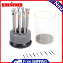 9pcs/Set Professional Round Watch Repair Screwdriver Spring Bar Watchmaker Tool