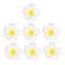 Women Girl Simulation White Plumeria Hairpin Beach Seaside Hair Clip Flower