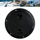 Round Non-slip Access Hatch White Boat Marine Sailing Inspection Deck Cover Lid