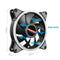 COOLMOON 12cm Cooling Fan DC 12V Large 4 Pin Mute Rainbow Chassis Radiator