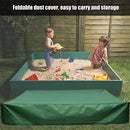 Waterproof Dust Cover Anti UV Sandbox Sandpit Shelter (Green 120x120cm)