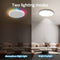 Modern Ceiling Lights PC Ceiling Lamp for Bedroom Study Kitchen Balcony Fixtures