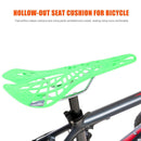 Plastic Bike Hollow Saddle Seat Cushion for Outdoor MTB Cycling (Green)