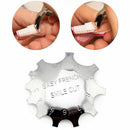 French Manicure Nail Smile Cutter Template False Nails Form Line Edge Trimmer
