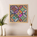 Full Drill Round Diamond Painting Kit DIY Mosaic Mandala Pattern Picture Decor