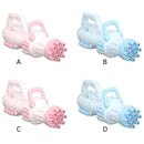Gatling Bubble Guns 12-Holes Electric Bubble Machine (Pink Battery Charge)
