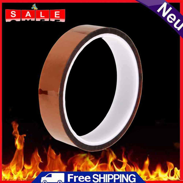 Practical 20MM Tawny High Temperature Heat Resistance Polyimide Kapton Tape