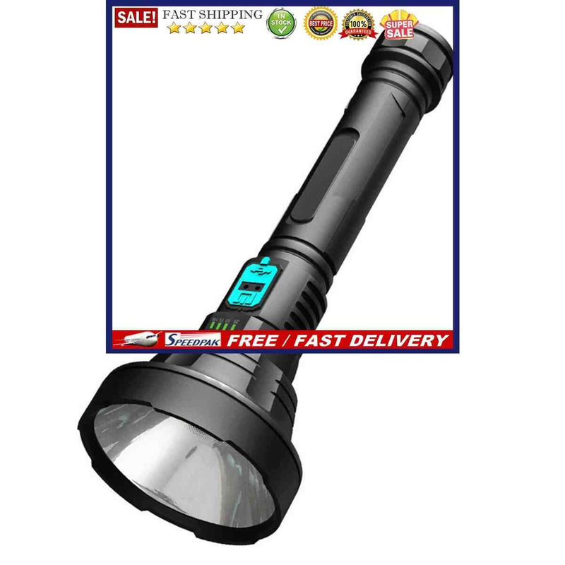 USB Rechargeable Flashlight Super Bright LED Torch Light for Camping Hiking