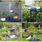 Solar Fountain, Floating Bird Bath Pool Solar Fountain Pump with Nozzle