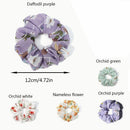 Accessories Floral Fresh Printed Hair Band Elastic Headband Hair Ring Hair Rope