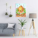 5D DIY Diamond Painting Kits Full Round Drill Bees Harvest Picture Decor (B