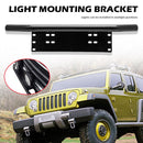 Universal Car Licence Plate Holder SUV Jeep Fog Lamp Mounting Frame Bracket R