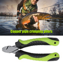 Metal Fishing Pliers Crimping Plier Fishing Tools Line Cutter Multifunctional