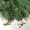 Christmas Rooster Chicken Wreath Green Rooster Wreath for Front Door Wreath DIY
