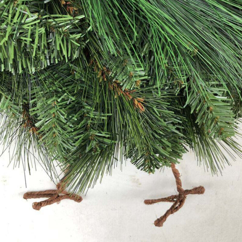 Christmas Rooster Chicken Wreath Green Rooster Wreath for Front Door Wreath DIY