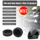 BT17 Bluetooth-compatible Motor Helmet Headset Motorcycle Helmet Handsfree